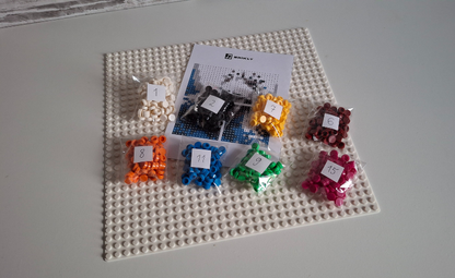 Personalizowana okładka muzyczna z klocków