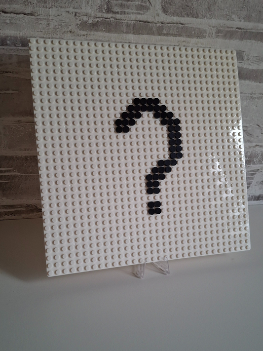 Personalizowana okładka muzyczna z klocków