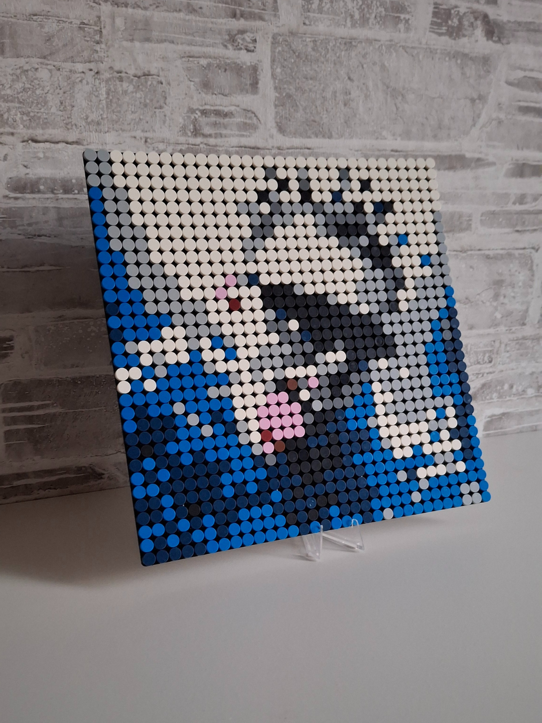 Personalizowana okładka muzyczna z klocków